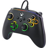 PowerA Advantage bedrade controller voor de Xbox Series X|S met Lumectra Zwart, RGB, Xbox Series X|S, Xbox One, Pc