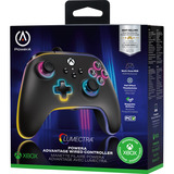 PowerA Advantage bedrade controller voor de Xbox Series X|S met Lumectra Zwart, RGB, Xbox Series X|S, Xbox One, Pc