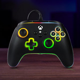 PowerA Advantage bedrade controller voor de Xbox Series X|S met Lumectra Zwart, RGB, Xbox Series X|S, Xbox One, Pc