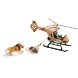 Schleich Wild Life - Helikopter dierenredding speelfiguur 