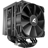 Sharkoon A60 CPU-koeler Zwart, 4-pins PWM fan-connector