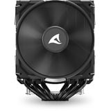 Sharkoon A60 CPU-koeler Zwart, 4-pins PWM fan-connector