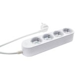 Shelly Power Strip Gen4 stekkerdoos Wit, WiFi, Bluetooth, Zigbee