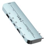 Sitecom 6-in-2 MacBook Air Multiport Hub dockingstation Lichtblauw