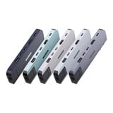 Sitecom 6-in-2 MacBook Air Multiport Hub dockingstation Lichtblauw