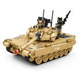Sluban Army - ZTQ-15S Type 15 Light Tank Constructiespeelgoed Schaal 1:44