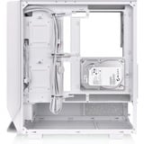 Thermaltake Ceres 350 MX - Snow midi tower behuizing Wit | 2x USB-A | 1x USB-C | RGB | Tempered Glass