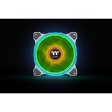 Thermaltake Riing Quad 12 RGB Radiator Fan TT Premium Edition Single Fan Pack - White case fan Wit, 4-pins PWM fan-connector