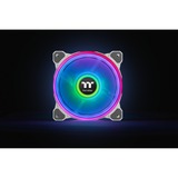 Thermaltake Riing Quad 12 RGB Radiator Fan TT Premium Edition Single Fan Pack - White case fan Wit, 4-pins PWM fan-connector