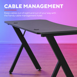 Trust GXT 712 Dynamus Gamingtafel gaming desk Zwart