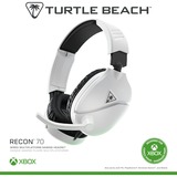 Turtle Beach Ear Force Recon 70X White (2024) over-ear gaming headset Wit, Xbox Series X|S, Xbox One, PS4, PS5, Switch, PC, Mobile