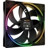 be quiet! Light Wings PWM 140 mm Triple Pack case fan Zwart, 3 stuks