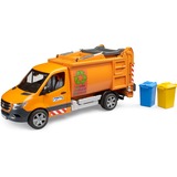 bruder Mercedes Benz Sprinter Gemeente vuilniswagen Modelvoertuig Schaal 1:16