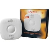 heat it Z-Smoke Detector Battery rookmelder Wit, Z-Wave Plus