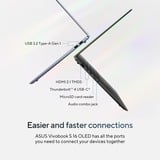 ASUS VivoBook S 16 OLED (S5606MA-MX028W) 16"  laptop Zwart | Ultra 7 155H | Arc Graphics | 16 GB | 1 TB SSD