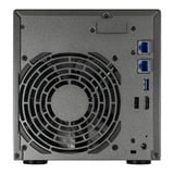 Asustor Lockerstor 4 Gen2+ AS6704T v2 nas Zwart, 2x 5G LAN, HDMI, USB