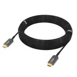 Club 3D Ultra High Speed HDMI gecertificeerde AOC-kabel  Zwart, 15 meter, 4K 120Hz / 8K 60Hz, unidirectioneel