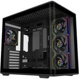 Cooler Master Elite 600 ARGB  midi tower behuizing Zwart | 2x USB-A | 1x USB-C | RGB | Window