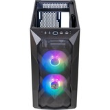 Cooler Master MasterBox TD300 Mesh mini tower behuizing Zwart | 2x USB-A | RGB | Tempered Glass