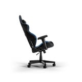 DXRacer GLADIATOR L Black & Blue PVC Leather gamestoel Zwart/blauw