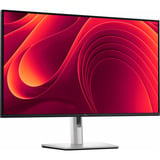 Dell Pro Plus P3225QE 31.5" 4K Ultra HD monitor Zwart/zilver, 1x DisplayPort, 1x HDMI, 2x USB-C, 3x USB-A, 1x RJ-45