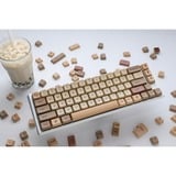 Ducky Boba keycaps Donkerbeige/lichtbeige, 132 stuks