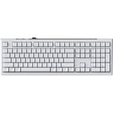 Ducky One X Wireless, toetsenbord Wit, US lay-out, Hot-swappable, PBT, 2.4 GHz | Bluetooth | USB-C