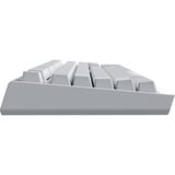 Ducky One X Wireless, toetsenbord Wit, US lay-out, Hot-swappable, PBT, 2.4 GHz | Bluetooth | USB-C