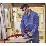 EINHELL Accu boven-/kantenfreesTP-RO 18 Set Li BL bovenfrees Rood, Incl. Accessoire set, Accu en oplader niet inbegrepen