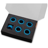 EKWB EK-Quantum Torque Compression Ring 6-Pack HDC 16 verbinding Blauw