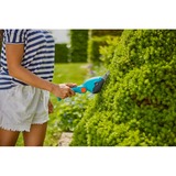 GARDENA Accu Gras- & Buxusschaar ComfortCut Li grasschaar Turquoise/zwart, Incl. Li-Ion-Accu 3,0Ah