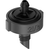 GARDENA Einddruppelaar 2 l/u, drukregulerend druppelaar Donkergrijs, 10 stuks