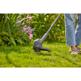 GARDENA Gazontrimmer EasyTrim 25 18V grastrimmer Grijs/turquoise, Accu en oplader niet inbegrepen