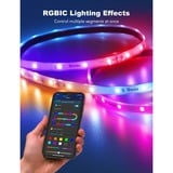 Govee H6172 RGBIC-Wi-Fi Stripverlichting voor buiten led strip 10 meter, RGBIC, Wifi, Bluetooth