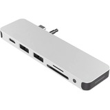 Hyper SOLO 7-in-1 USB-C Hub dockingstation Zilver