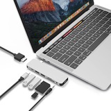 Hyper SOLO 7-in-1 USB-C Hub dockingstation Zilver