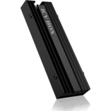 ICY BOX IB-M2HS-PS5 heatsink Zwart, M.2 SSD koellichaam voor PlayStation 5