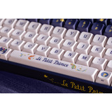 Iqunix F97 Starry Tryst RGB mechanisch gaming toetsenbord Donkerblauw, US lay-out (QWERTY), Gateron Red, 96%, RGB leds, Hot-swappable, PBT, 2.4GHz | Bluetooth 5.1 | USB-C