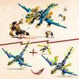 LEGO Ninjago - Elementdraak vs. de mecha van de keizerin Constructiespeelgoed 71796