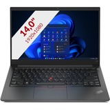Lenovo ThinkPad E14 Gen 4 (21E300DCMH) 14" laptop Zwart | i7-1255U | Iris Xe Graphics | 16 GB | 512 GB SSD | Win 11 Pro