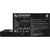 Lian Li EDGE modulaire 850 watt voeding  Zwart, 1x 12V-2x6, 3x PCIe, 4x USB-header