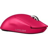 Logitech PRO X SUPERLIGHT 2 Wireless gaming muis Magenta, 100 - 32.000 dpi