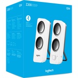 Logitech Z200 Multimedia Speakers pc-luidspreker Wit