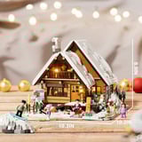 Lumibricks Retro House - Ski Lodge Constructiespeelgoed F9041