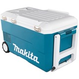 Makita Accu-Mobiele koelbox DCW180Z Blauw/wit, Accu en oplader niet inbegrepen