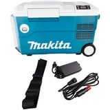 Makita Accu-Mobiele koelbox DCW180Z Blauw/wit, Accu en oplader niet inbegrepen