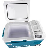 Makita Accu-Mobiele koelbox DCW180Z Blauw/wit, Accu en oplader niet inbegrepen