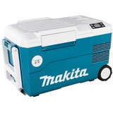 Makita Accu-Mobiele koelbox DCW180Z Blauw/wit, Accu en oplader niet inbegrepen