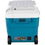 Makita Accu-Mobiele koelbox DCW180Z Blauw/wit, Accu en oplader niet inbegrepen