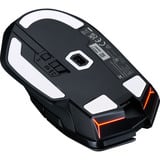 PowerColor ALPHYN AM10 Wireless Gaming Mouse Zwart/rood, 100 - 26000 DPI, USB / 2.4G / Bluetooth 5.2
